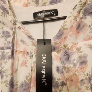Brand new floral dress size medium Allegra K
